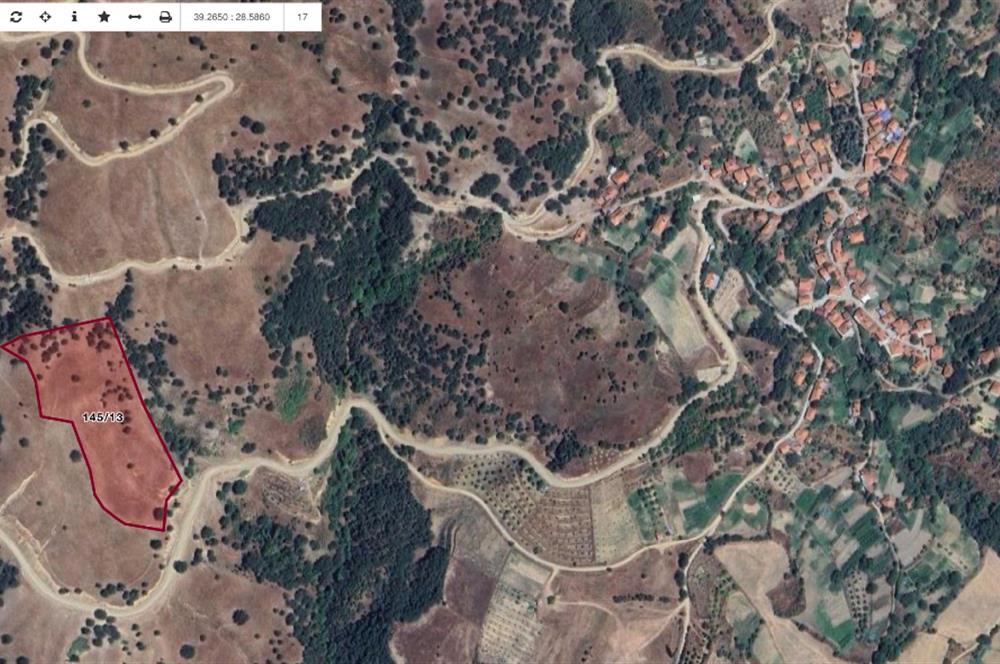 BALIKESİR SINDIRGI YOLA CEPHELİ 17.028 M2 SATILIK TARLA