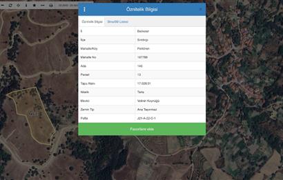 BALIKESİR SINDIRGI YOLA CEPHELİ 17.028 M2 SATILIK TARLA