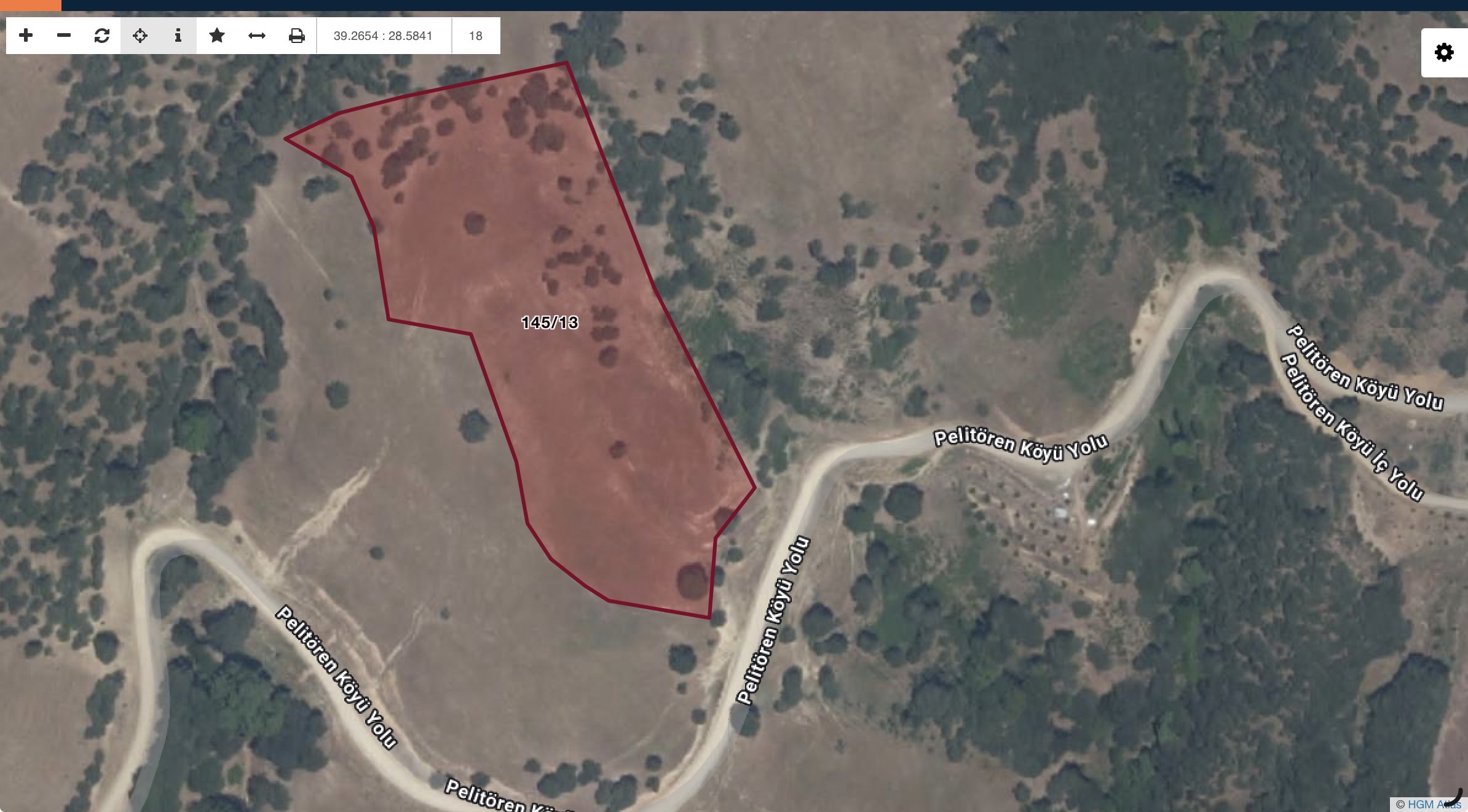 BALIKESİR SINDIRGI YOLA CEPHELİ 17.028 M2 SATILIK TARLA