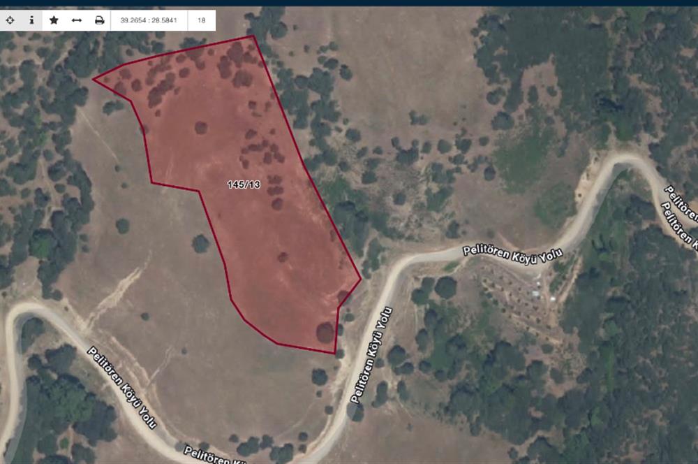 BALIKESİR SINDIRGI YOLA CEPHELİ 17.028 M2 SATILIK TARLA