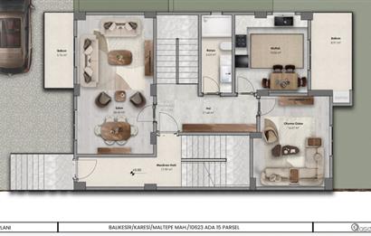 MALTEPE MAH. 253,45 m² PROJESİ HAZIR SATILIK ARSA C21 BAL' DAN