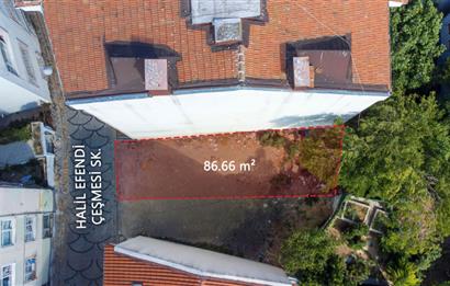 Üsküdar Merkezde 86 m2 Projesi Onaylı Satılık Arsa