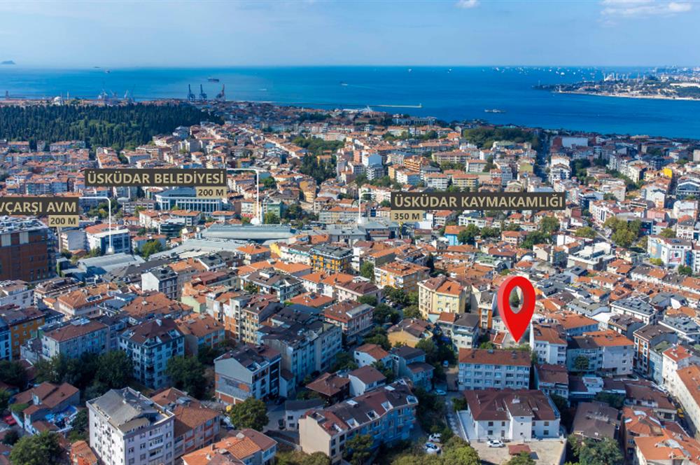 Üsküdar Merkezde 86 m2 Projesi Onaylı Satılık Arsa