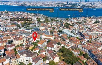 Üsküdar Merkezde 86 m2 Projesi Onaylı Satılık Arsa