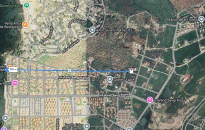 Gömeç Karaağaç'ta Satılık, 505 m² Villa Arsası