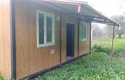 BURHANİYE HİSAR KÖYÜNDE 1+1 KONTEYNERLİ YATIRIMLIK TARLA 210m
