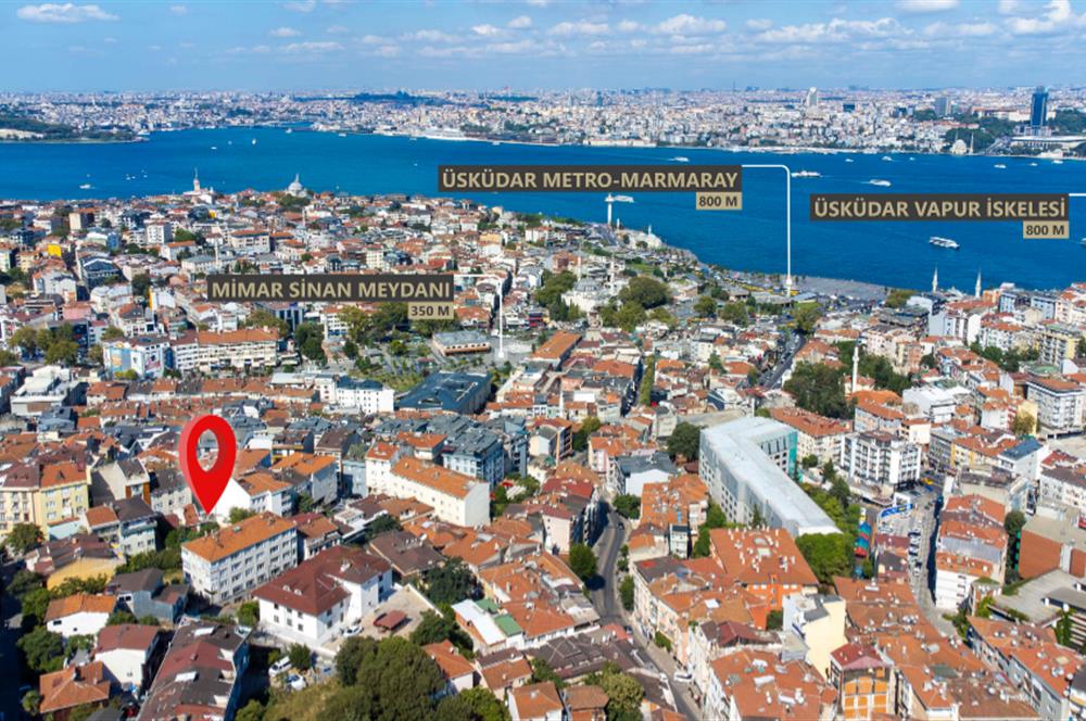 Üsküdar Merkezde 86 m2 Projesi Onaylı Satılık Arsa