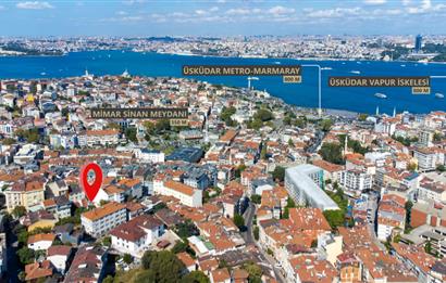 Üsküdar Merkezde 86 m2 Projesi Onaylı Satılık Arsa