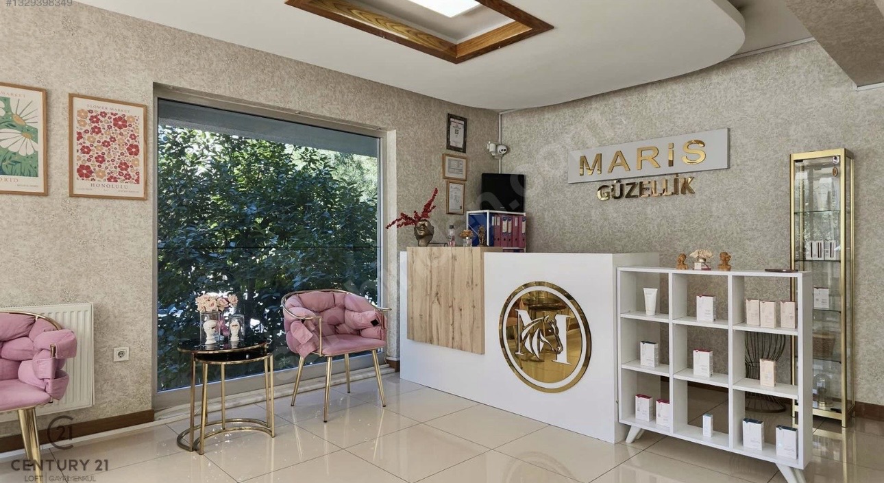 C21 LOFT'TAN DEVREN KİRALIK TAM DONANIMLI GÜZELLİK SALONU