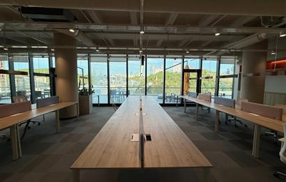 Vadistanbul'da 791m² Eşyalı, Teraslı Kiralık Ofis