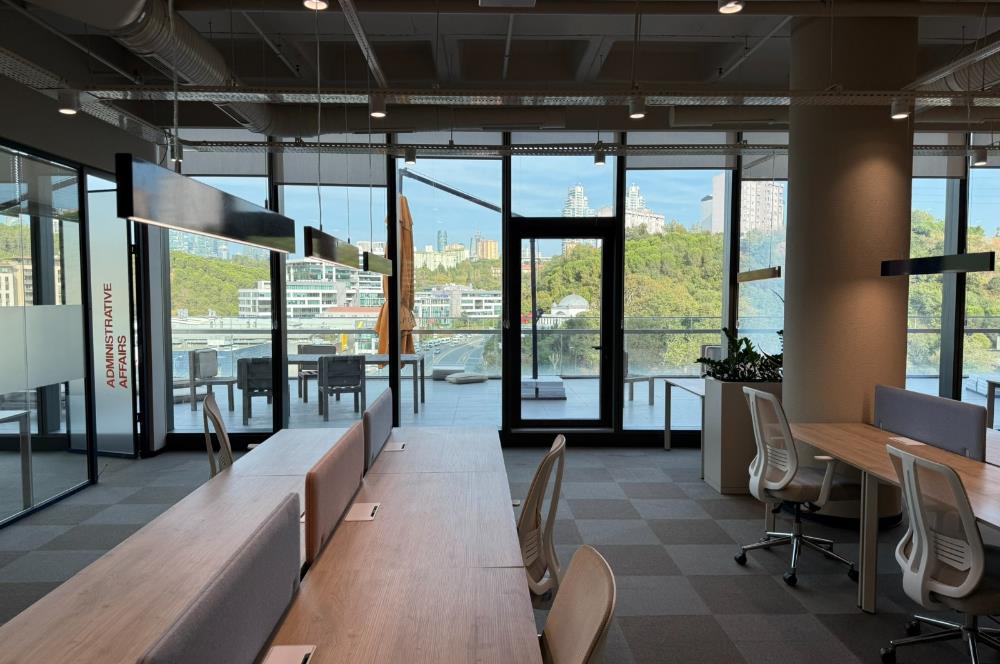 Vadistanbul'da 791m² Eşyalı, Teraslı Kiralık Ofis