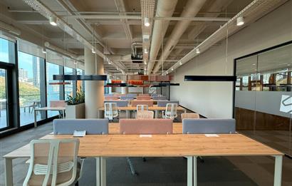 Vadistanbul'da 791m² Eşyalı, Teraslı Kiralık Ofis