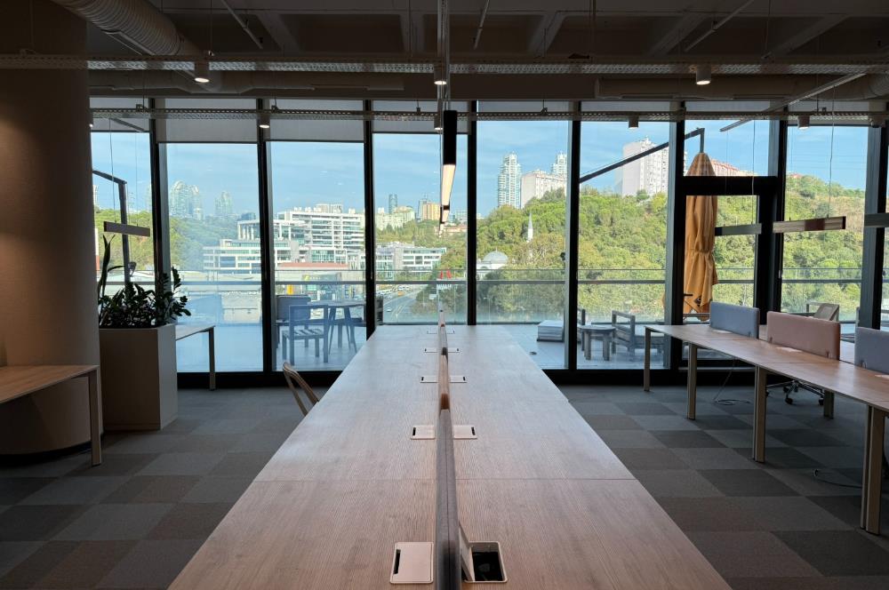 Vadistanbul'da 791m² Eşyalı, Teraslı Kiralık Ofis