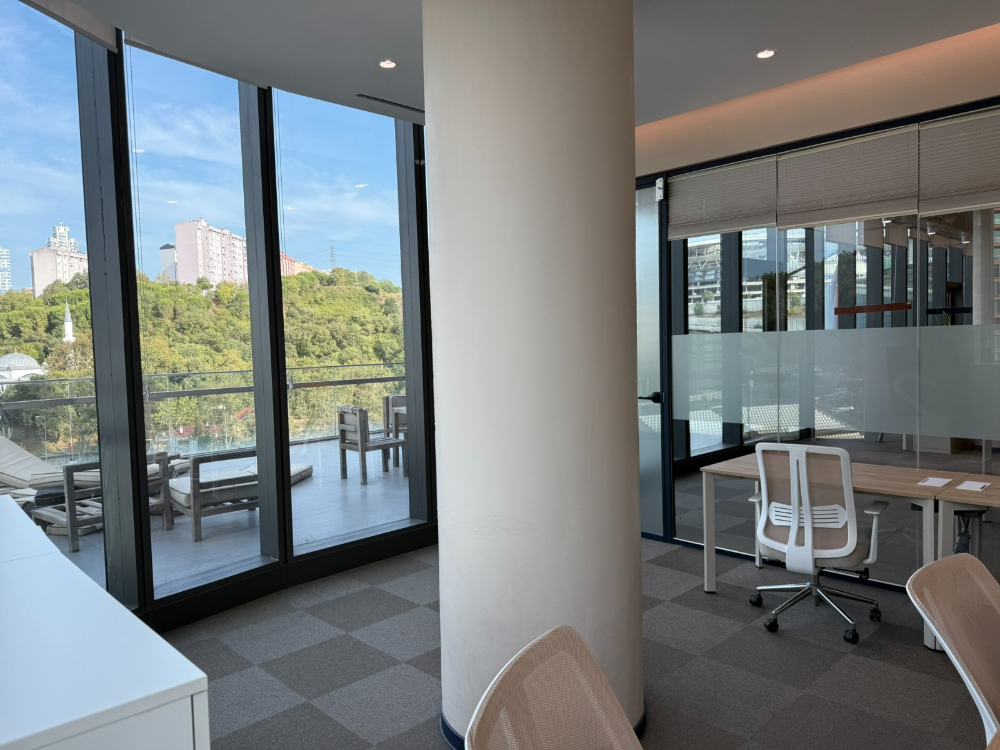 Vadistanbul'da 791m² Eşyalı, Teraslı Kiralık Ofis