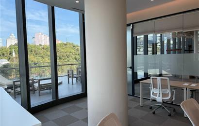 Vadistanbul'da 791m² Eşyalı, Teraslı Kiralık Ofis