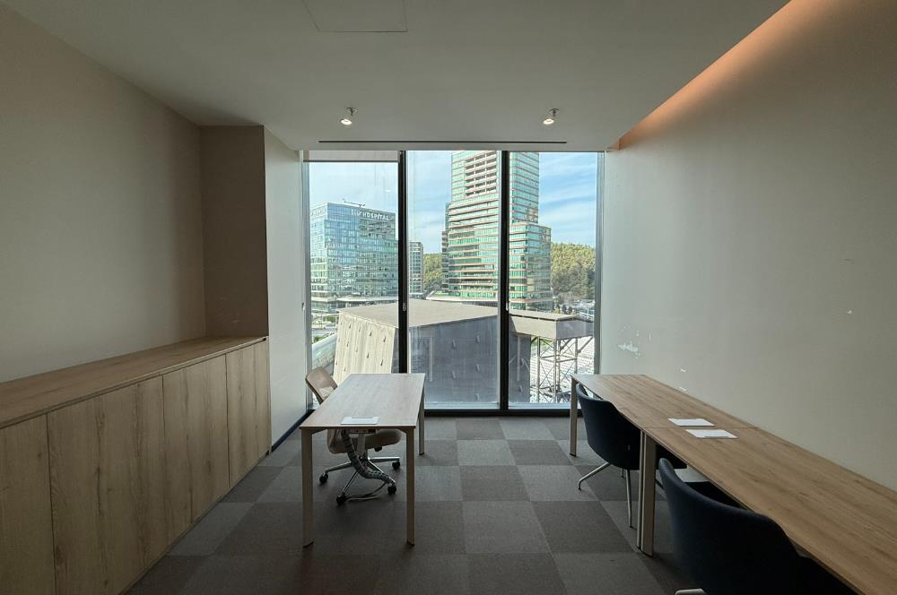 Vadistanbul'da 791m² Eşyalı, Teraslı Kiralık Ofis