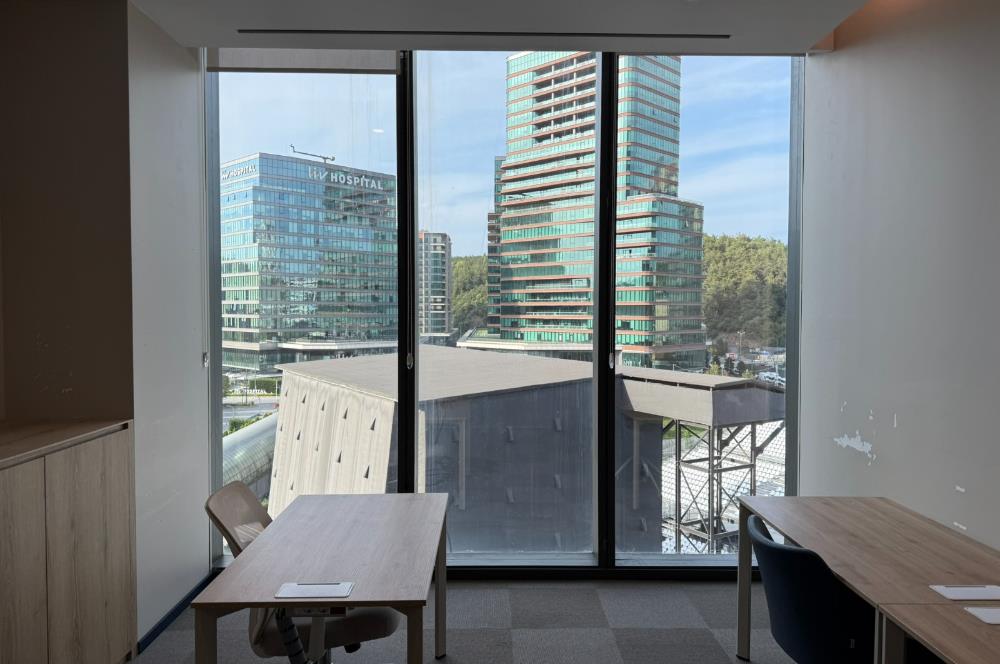 Vadistanbul'da 791m² Eşyalı, Teraslı Kiralık Ofis