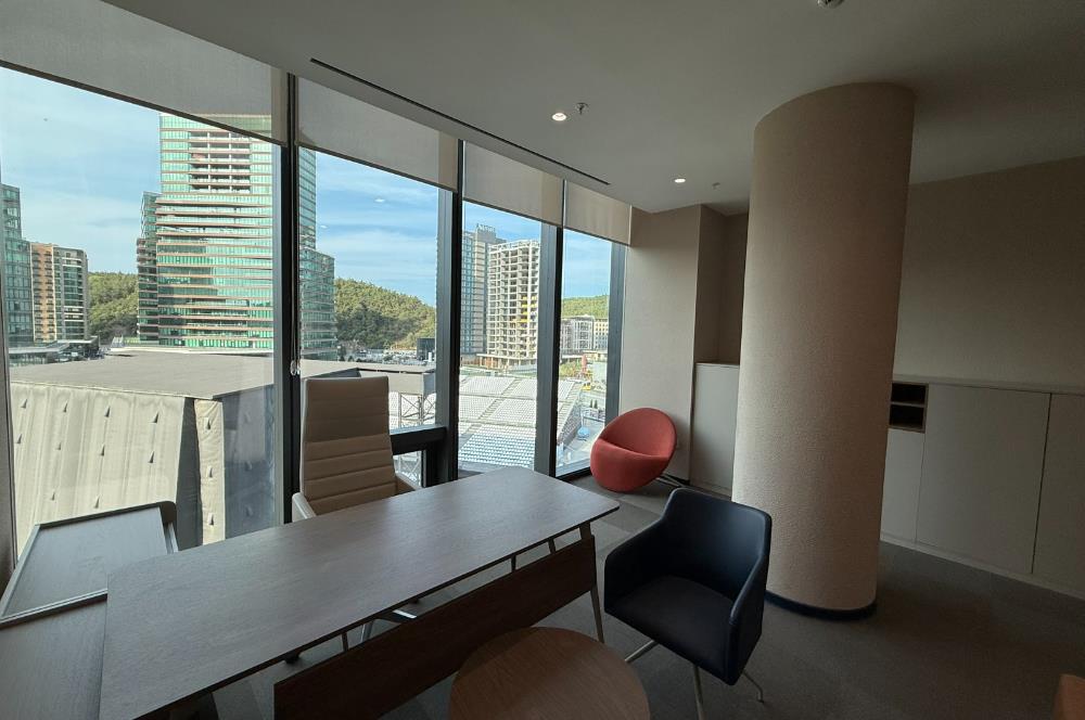 Vadistanbul'da 791m² Eşyalı, Teraslı Kiralık Ofis