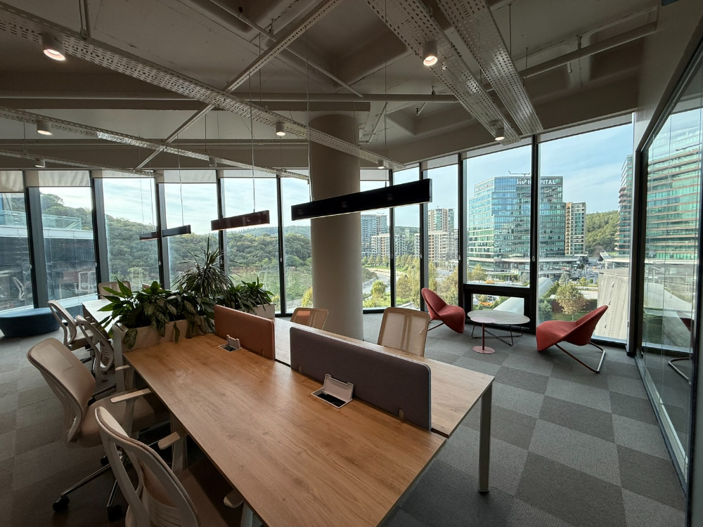 Vadistanbul'da 791m² Eşyalı, Teraslı Kiralık Ofis