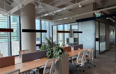 Vadistanbul'da 791m² Eşyalı, Teraslı Kiralık Ofis