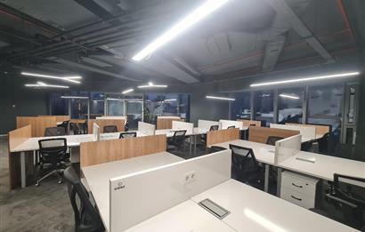 Skyland Kiralık Mobilyalı Teraslı Ofis 465m2 Vadistanbul Seba