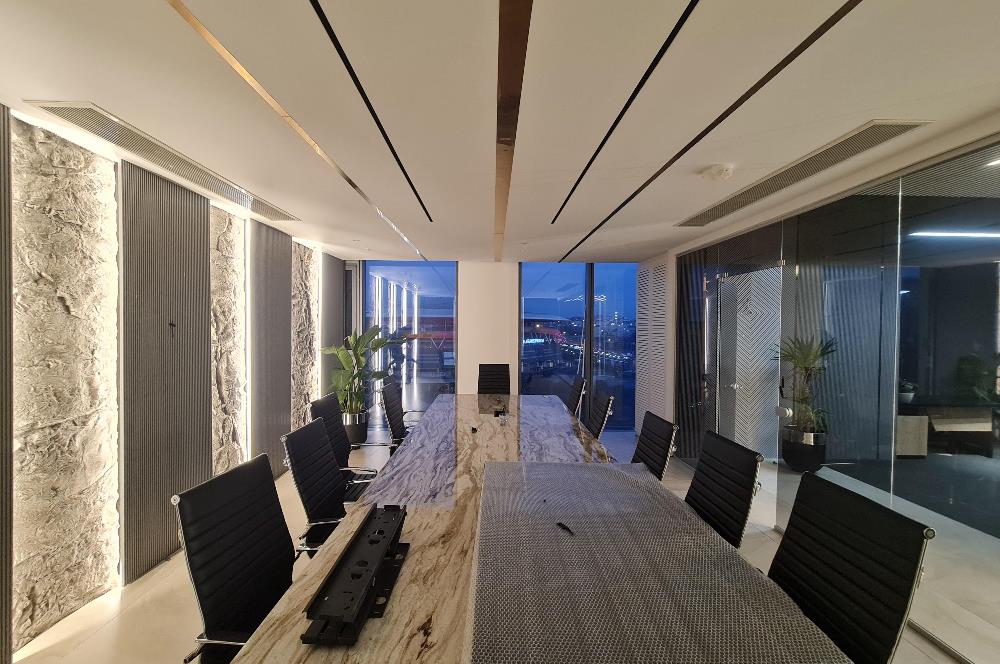 Skyland Kiralık Mobilyalı Teraslı Ofis 465m2 Vadistanbul Seba