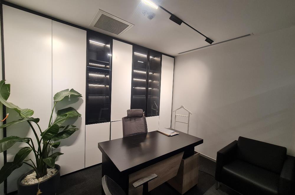 Skyland Kiralık Mobilyalı Teraslı Ofis 465m2 Vadistanbul Seba