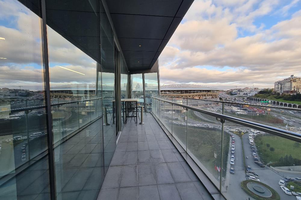 Skyland Kiralık Mobilyalı Teraslı Ofis 465m2 Vadistanbul Seba