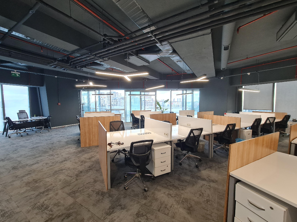 Skyland Kiralık Mobilyalı Teraslı Ofis 465m2 Vadistanbul Seba