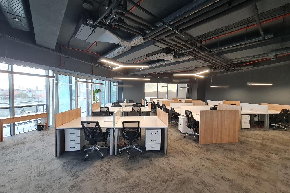 Skyland Kiralık Mobilyalı Teraslı Ofis 465m2 Vadistanbul Seba