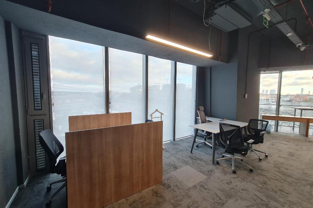 Skyland Kiralık Mobilyalı Teraslı Ofis 465m2 Vadistanbul Seba