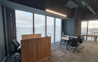 Skyland Kiralık Mobilyalı Teraslı Ofis 465m2 Vadistanbul Seba