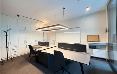 Vadistanbul Kiralık Ofis 110m2 Mimari Tasarım Mobilyalı KDV'li