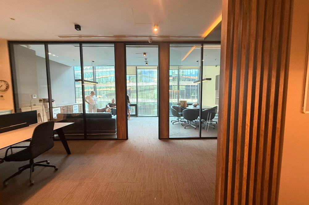 Vadistanbul Kiralık Ofis 110m2 Mimari Tasarım Mobilyalı KDV'li