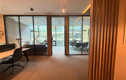 Vadistanbul Kiralık Ofis 110m2 Mimari Tasarım Mobilyalı KDV'li