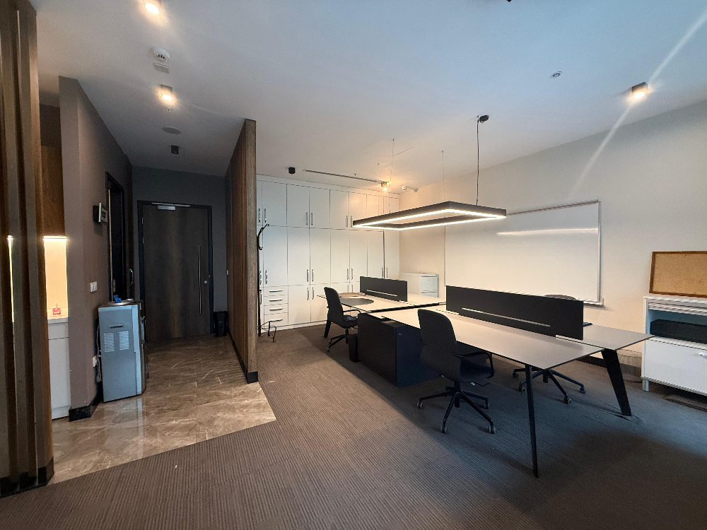 Vadistanbul Kiralık Ofis 110m2 Mimari Tasarım Mobilyalı KDV'li
