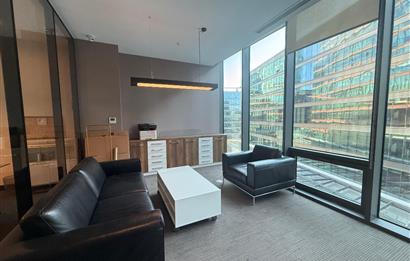 Vadistanbul Kiralık Ofis 110m2 Mimari Tasarım Mobilyalı KDV'li