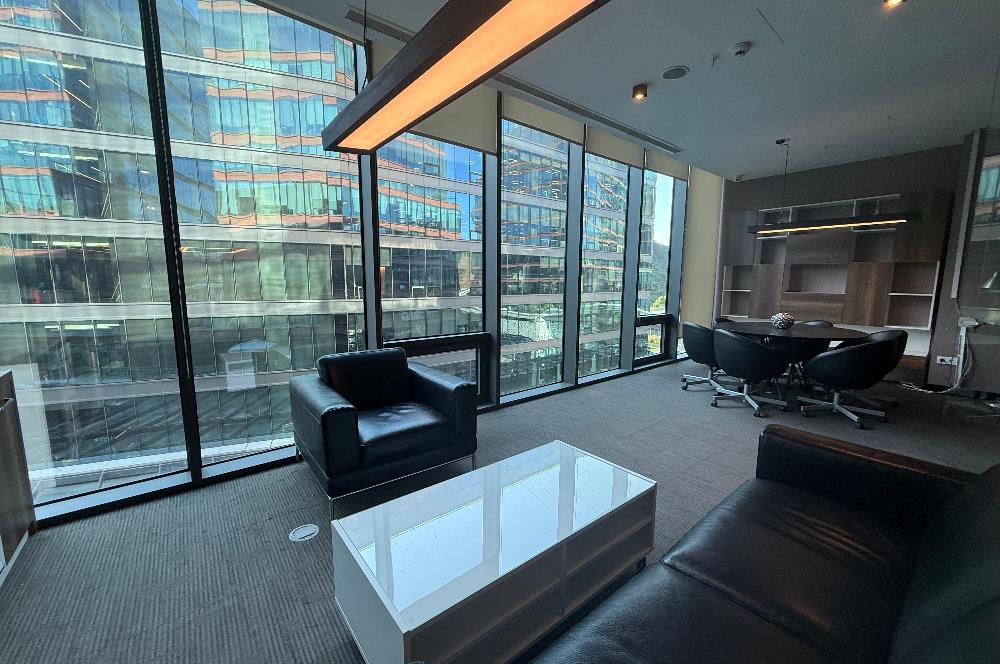 Vadistanbul Kiralık Ofis 110m2 Mimari Tasarım Mobilyalı KDV'li