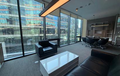 Vadistanbul Kiralık Ofis 110m2 Mimari Tasarım Mobilyalı KDV'li