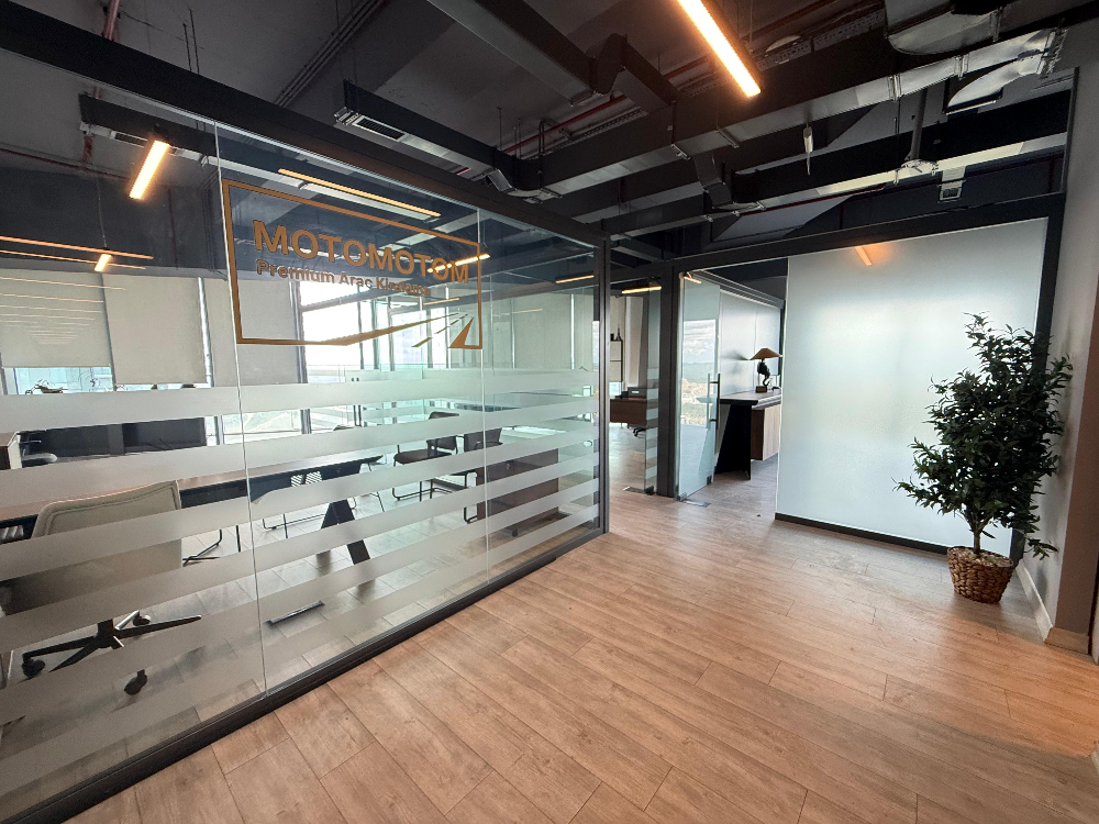 Skyland Satılık Ofis 225m² Boş Taşınmaya Hazır Teraslı