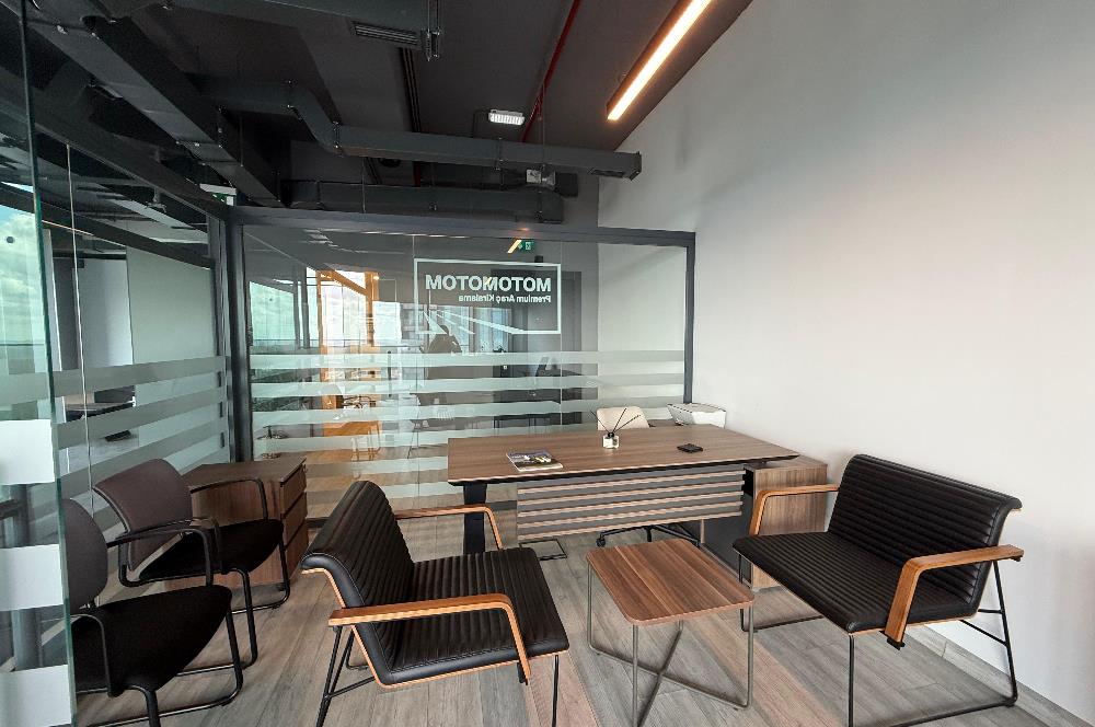 Skyland Satılık Ofis 225m² Boş Taşınmaya Hazır Teraslı