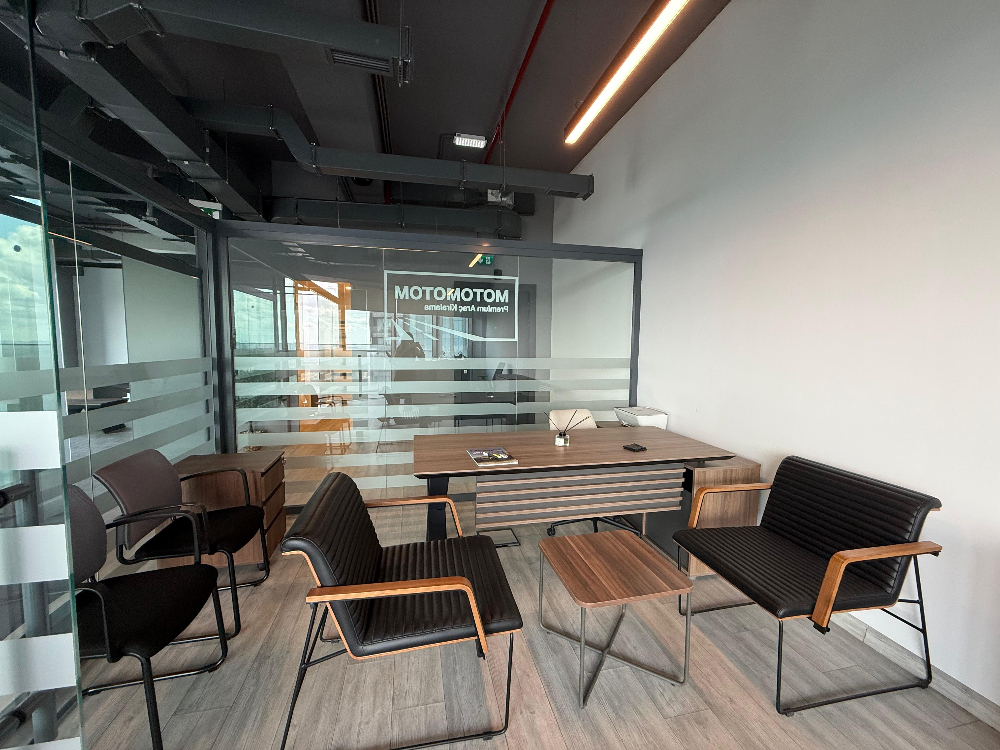 Skyland Satılık Ofis 225m² Boş Taşınmaya Hazır Teraslı