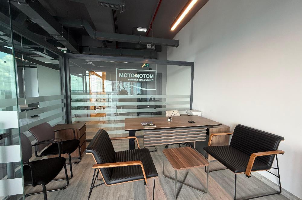 Skyland Satılık Ofis 225m² Boş Taşınmaya Hazır Teraslı