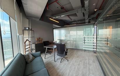 Skyland Satılık Ofis 225m² Boş Taşınmaya Hazır Teraslı