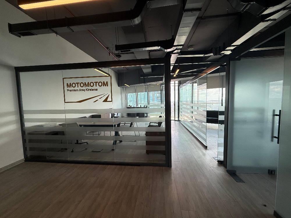 Skyland Satılık Ofis 225m² Boş Taşınmaya Hazır Teraslı