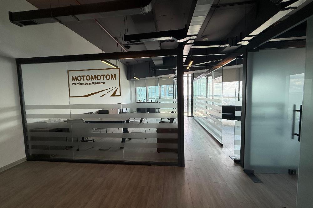 Skyland Satılık Ofis 225m² Boş Taşınmaya Hazır Teraslı