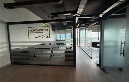 Skyland Satılık Ofis 225m² Boş Taşınmaya Hazır Teraslı