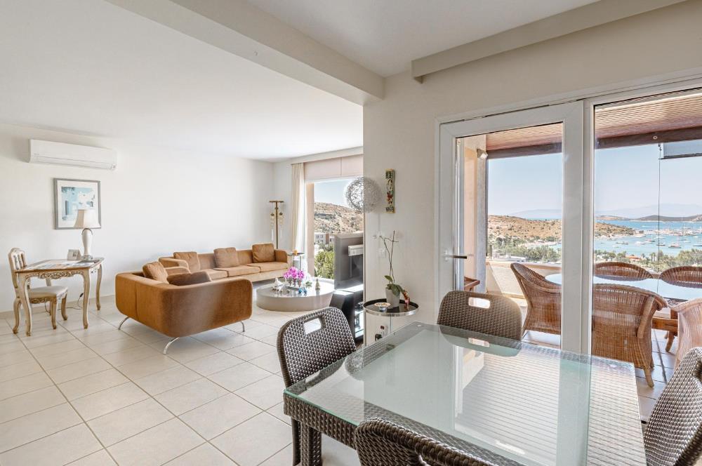 Bodrum Bardakçı Deniz Manzaralı ve Özel Havuzlu Kiralık Villa