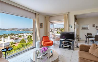 Bodrum Bardakçı Deniz Manzaralı ve Özel Havuzlu Kiralık Villa