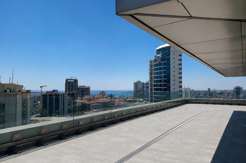 Gayrettepe D Plaza Kiralık 2+1 Boğaz Manzaralı Ofis